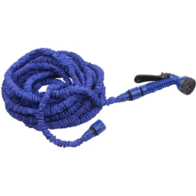 Set pistola ad acqua ad alta pressione per autolavaggio da 50 piedi 3 volte tubo telescopico ad alta pressione blu