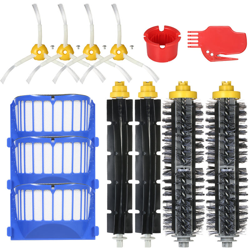 Accessori per aspirapolvere serie iRobot6 13 set (2 spazzole in plastica + 2 spazzole per capelli + 4 spazzole laterali + 3 filtri + 2 detergenti) precio