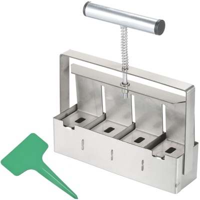 Attrezzi da giardinaggio per piantare fiori e ortaggi, blocco di terra che fa blocco di terreno 2