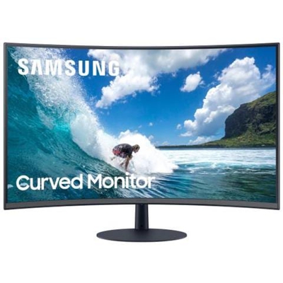 Lc24t550fduxen Led Display 59,9 Cm [23.6] 1920 X 1080 Pixel Full Hd Grigio (24 Full Hd Curved Monitor T55)