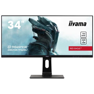 Monitor 34'' LED IPS Gaming GB3461WQSU-B1 3440 x1440 UWQHD Tempo di Risposta 1ms Frequenza di Aggiornamento 144 (Hz)