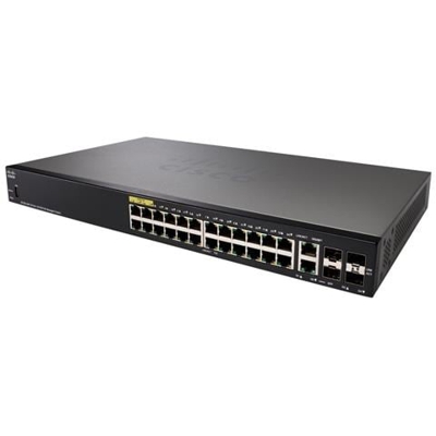 Switch Serie SF350 con 24 Porte Gigabit Ethernet 10/100