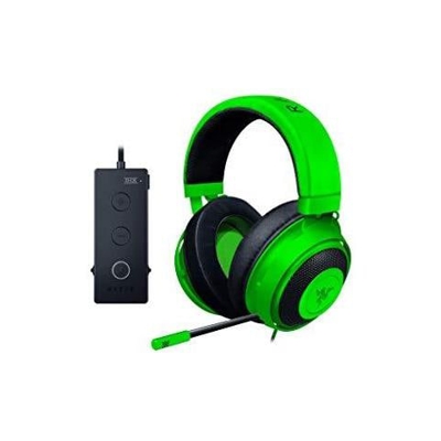 Kraken Tournament Edition Wired Esports Gaming Headset Con Controllo Completo Audio E Thx Spatial Sound E Advanced Ergonomia Controller Audio Usb - Verde
