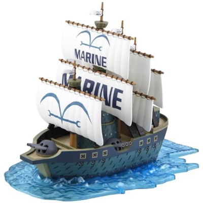 Bandai Hobby 181.585 Modello Di Montaggio 07 Grand Collection Marine Una Barca, Multicolore