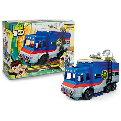 Ben 10 Rustbucket Veicolo Trasformabile in Playset