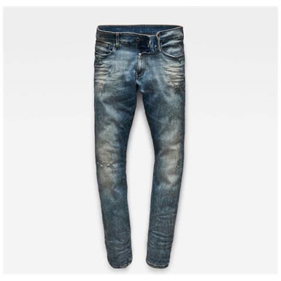 Pantaloni Gstar 3301 Deconstructed Super Slim Colour Jeans L32 Abbigliamento Uomo W27-l32