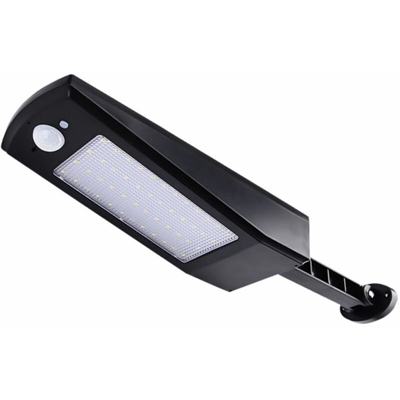 Applique da parete a induzione per corpo umano a luce solare a LED 48 Lampione stradale a LED a luce solare da 80 metri quadrati