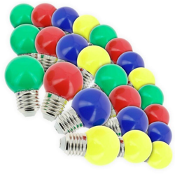 Lotto di 24 lampadine E27 Ghirlanda per esterni en oferta