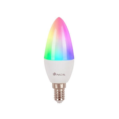 Lampadina Intelligente Gleam514C RGB LED E14 5W - NGS