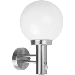 Applique a sfera da esterno in acciaio INOX con fotocellula, attacco lampada E27 per potenza massima 60W - I-WATTS OUTDOOR LIGHTING características