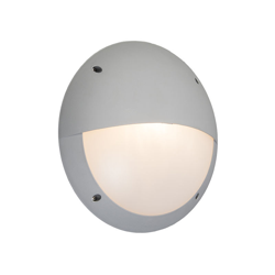 QAZQA Applique lucia - Moderno - Plastico - Bianco/Grigio - Tondo Max. 1 x Watt precio