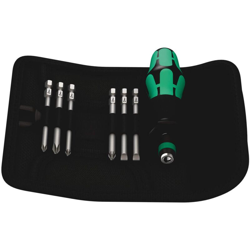 Wera 05059298001 - Set 7 cacciaviti, inclusa borsa in nylon características