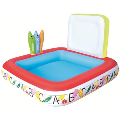 Piscina Play Abc, Pastelli Cancellabili, Getto Acqua