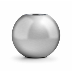 blumfeldt Supernova Palla di Fuoco Ø25cm Decorazione Camino Bio Etanolo Argento en oferta