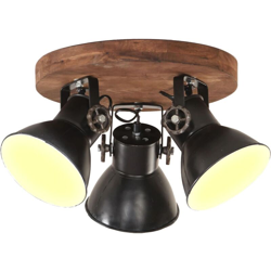 Lampada a Sospensione Industriale 25 W Nero Spento 42x27 cm E27 - Nero - Youthup precio