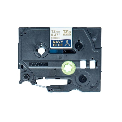 TZE-RN34 nastro per etichettatrice Oro su blu navy - Brother