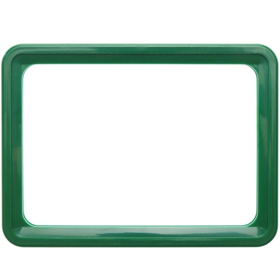 Quadro per cartelli, manifesti e segnaletica verde de la dimensione A5 218x155mm - Primematik