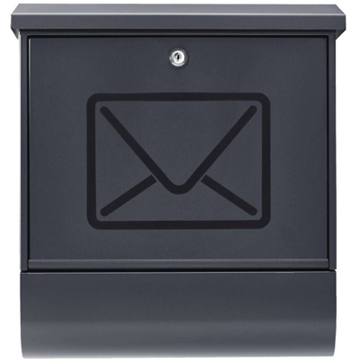 Burg-Wächter lucenta 2701 ANT cassetta con disegni porta, antracite