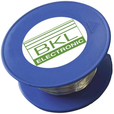 Filo in rame Diametro (senza isolante): 0.80 mm 110 m - Bkl Electronic