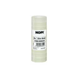 Tesa - NOPI - TORRE 10 RT NASTRO ADESIVO NOPI 15MMX33MT TRASPARENTE en oferta