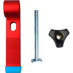 Fermo universale per morsetto per binario a T con scanalatura a T 30 Tipo in lega di alluminio con morsetto per binario Strumento per lavorazione del en oferta