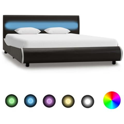 Giroletto Con Led Antracite In Similpelle 140x200 Cm precio