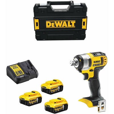 Avvitatore ad Impulsi DeWALT DCF880P3T (3 x 5,0 Ah + DCB115 + TSTAK II)