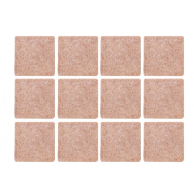 Bighouse It - FELTRINI ADESIVI SET 24 PZ. MM.30X30 MARRONE