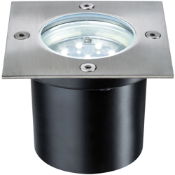 LED da incasso a LED esterno 988.76 Set Base Quadrata LED 3 X 1,2 W 6 va 230/12 V 100 mm in acciaio inox - Paulmann en oferta
