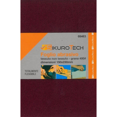Foglio abrasivo Sikurotech 08463 150x230 mm grana 400