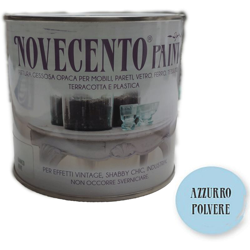 Vernice azzurro polvere 500ml - Novecento Paint precio