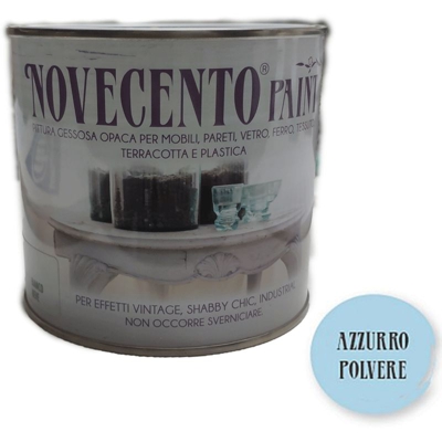 Vernice azzurro polvere 500ml - Novecento Paint
