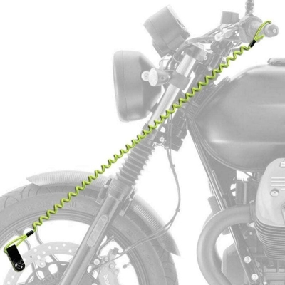 Lucchetto a Disco Serratura per Moto Scooter con Cavo di Memoria da 1,5 Metri