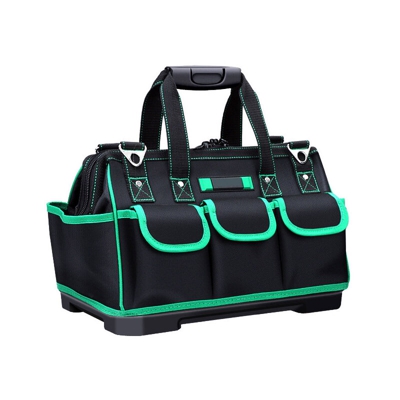 Drillpro - Borsa porta attrezzi imbottita in tela multifunzionale per riparazioni e installazioni