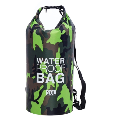 Insma - Xmund XD-DY2 Zaino mimetico in poliestere impermeabile 20L per campeggio Rafting Green