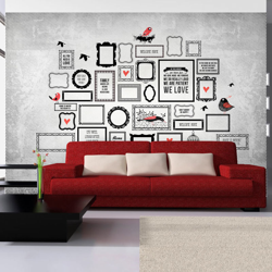 Fotomurale Il motto di famiglia cm 250x175 - Artgeist en oferta