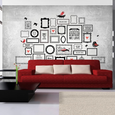 Fotomurale Il motto di famiglia cm 250x175 - Artgeist