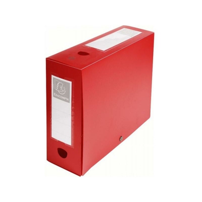 Exacompta 59935E scatola per la conservazione di documenti Rosso