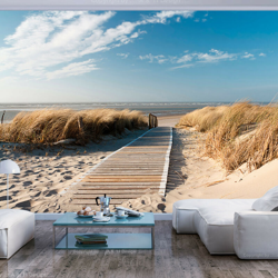 Fotomurale - Spiaggia del Mare del Nord, Langeoog - 350x270 en oferta
