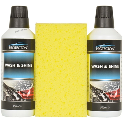 Protecton wash & Shine set 2 x 500 ml con la spugna