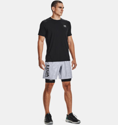 Shorts UA Woven Emboss da uomo características