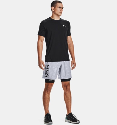 Shorts UA Woven Emboss da uomo