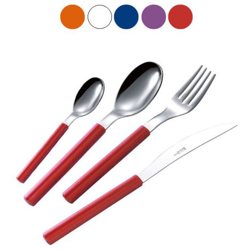 Confezione 24 Posate You and Me Sky Arancio - EME en oferta