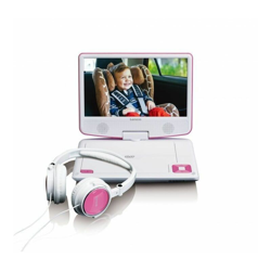 DVP-910 Lettore DVD portatile Convertibile 22,9 cm (9') Nero, Rosa - Lenco precio