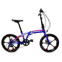Bicicletta Pieghevole 20' 7v Ruote In Lega Reset Folding Rrs Blu Cobalto características