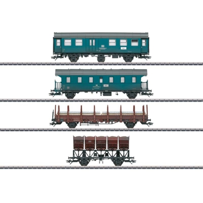 046690 Kit di vagoni per treno da cantiere H0 MHI della DB - Märklin