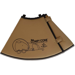All Four Paws Collare Medico per Cani Comfy Cone Taglia S 14 cm Tanno - Beige características
