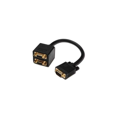 ITB MGAK513001 cavo di interfaccia e adattatore VGA 15 2xVGA 15 Nero