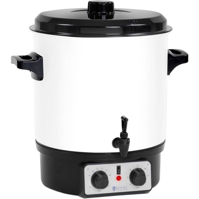 Vin Brul? Bollitore Dispenser Bevande Calde 27 Litri Timer Rubinetto Di Scarico