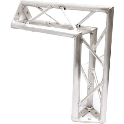 Alluminio argento triangolare Truss 150 millimetri 90gradi di tipo-1 angolo - Bematik